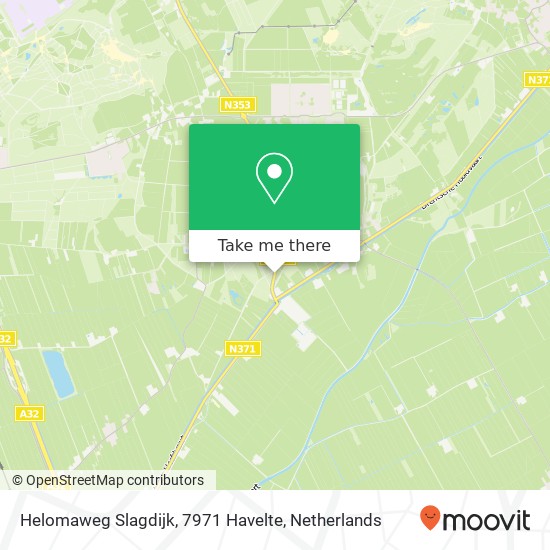 Helomaweg Slagdijk, 7971 Havelte map