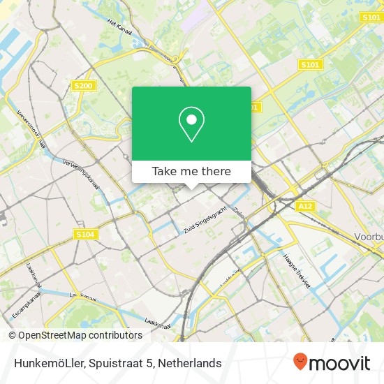 HunkemöLler, Spuistraat 5 map