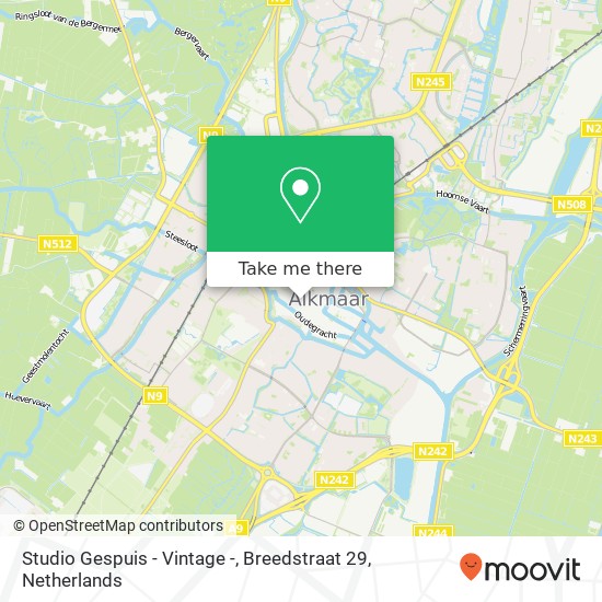 Studio Gespuis - Vintage -, Breedstraat 29 map