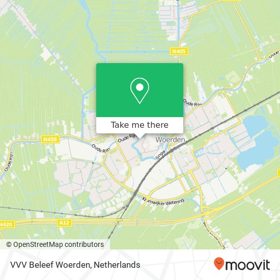 VVV Beleef Woerden Karte