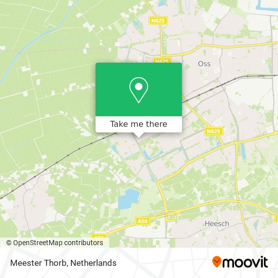 Meester Thorb map