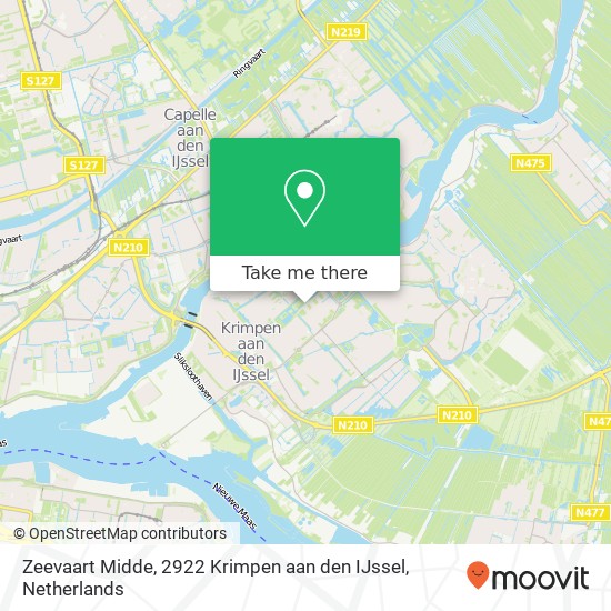 Zeevaart Midde, 2922 Krimpen aan den IJssel map