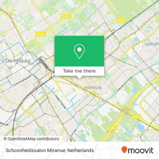 Schoonheidssalon Miramar Karte