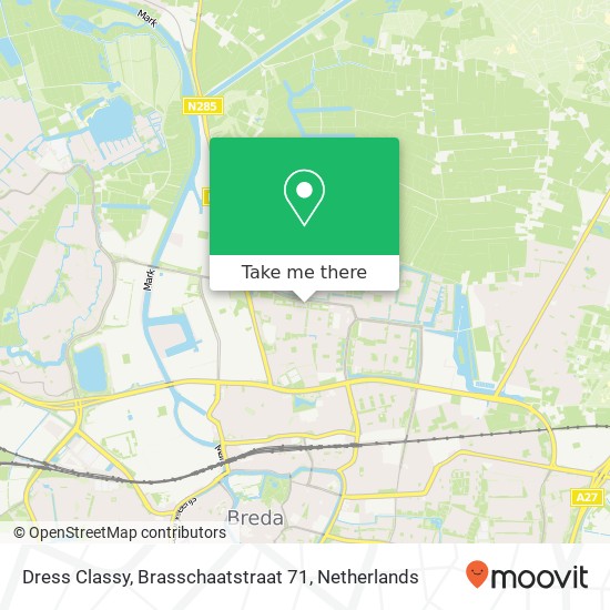 Dress Classy, Brasschaatstraat 71 map