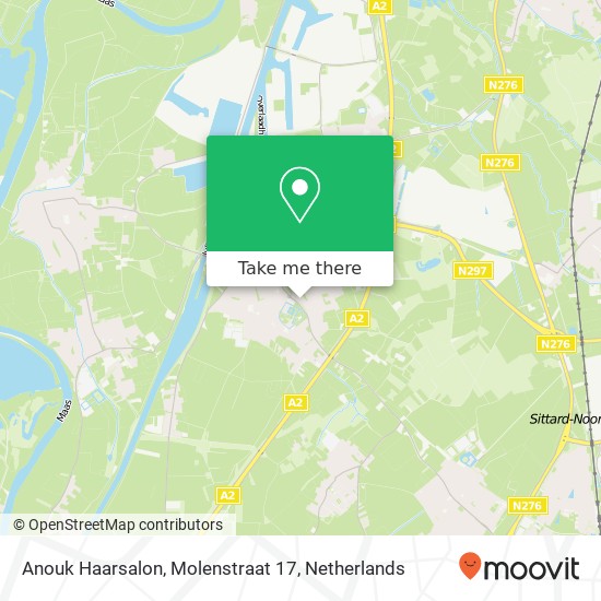 Anouk Haarsalon, Molenstraat 17 map