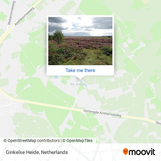 Ginkelse Heide Karte