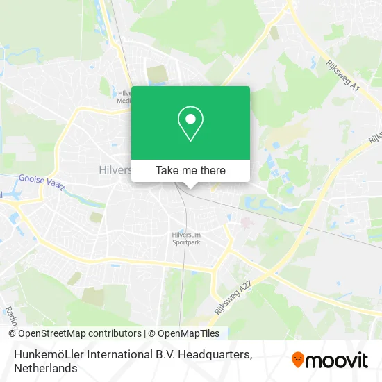 HunkemöLler International B.V. Headquarters map