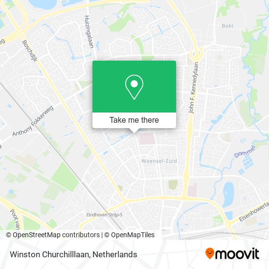 Winston Churchilllaan map