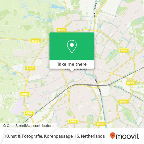 Kunst & Fotografie, Korenpassage 15 map