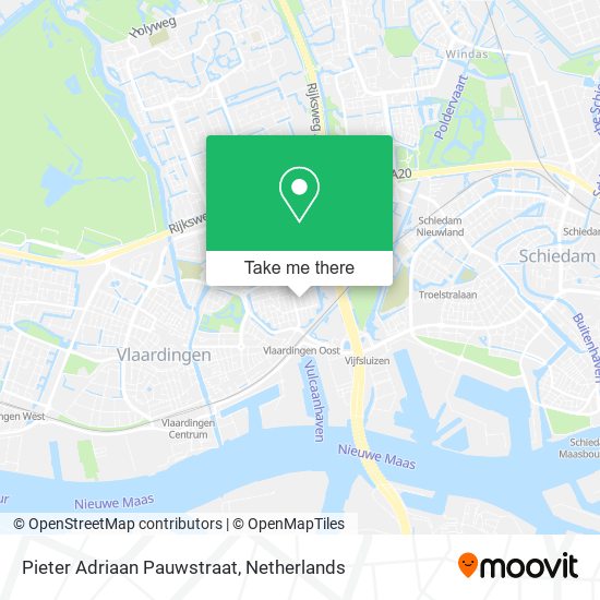 Pieter Adriaan Pauwstraat map