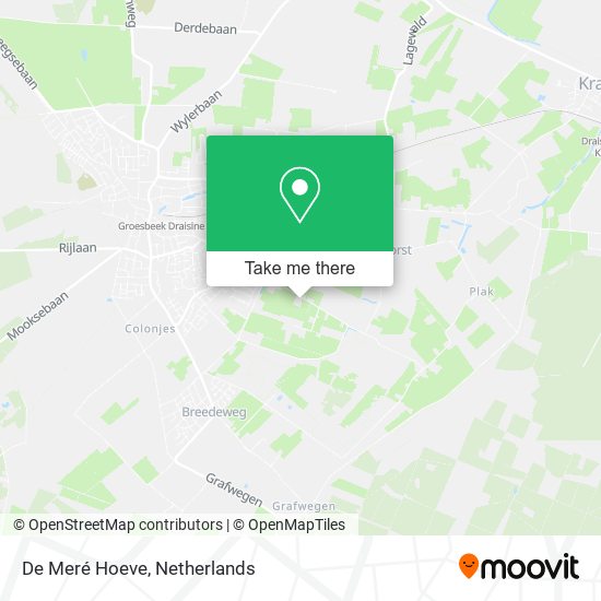 De Meré Hoeve map