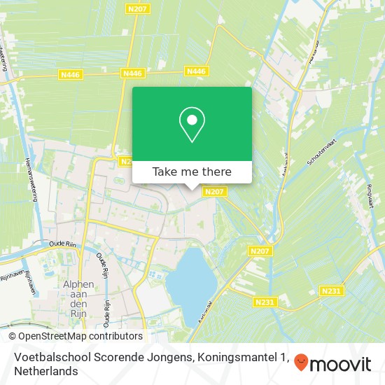 Voetbalschool Scorende Jongens, Koningsmantel 1 map