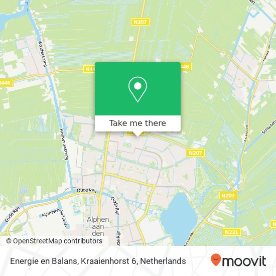 Energie en Balans, Kraaienhorst 6 Karte