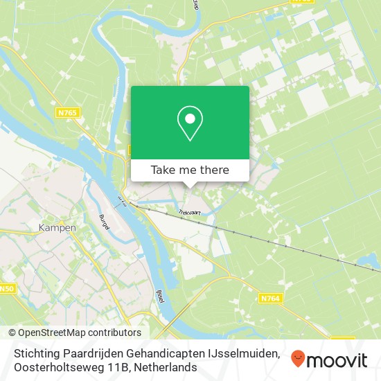 Stichting Paardrijden Gehandicapten IJsselmuiden, Oosterholtseweg 11B map