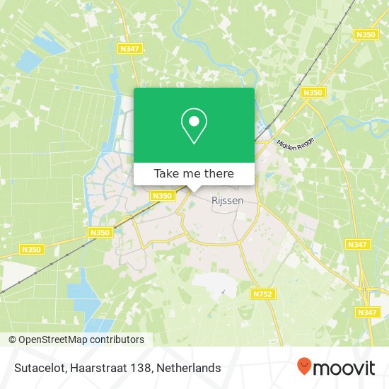 Sutacelot, Haarstraat 138 map