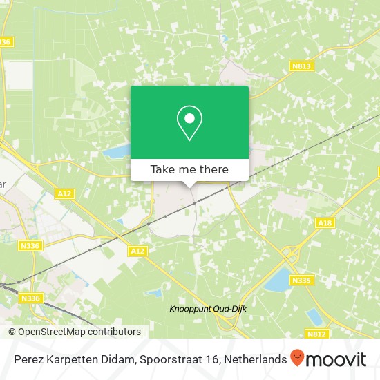 Perez Karpetten Didam, Spoorstraat 16 map