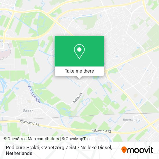 Pedicure Praktijk Voetzorg Zeist - Nelleke Dissel map