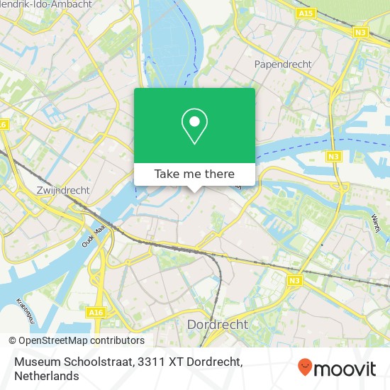 Museum Schoolstraat, 3311 XT Dordrecht map
