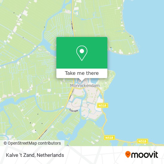 Kalve 't Zand map