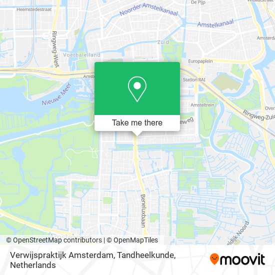 Verwijspraktijk Amsterdam, Tandheelkunde map