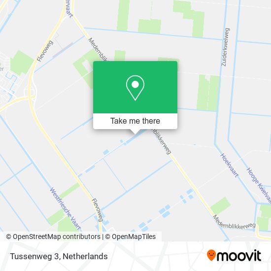 Tussenweg 3, 1775 RK Middenmeer map