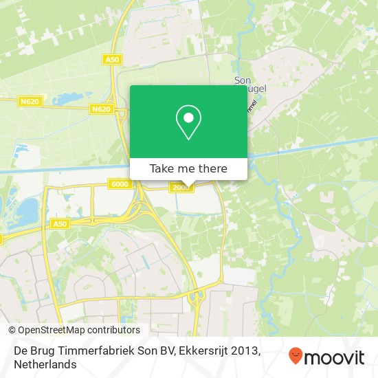 De Brug Timmerfabriek Son BV, Ekkersrijt 2013 map