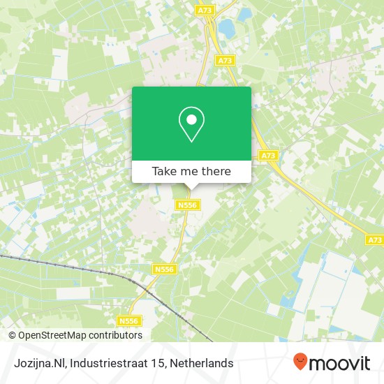 Jozijna.Nl, Industriestraat 15 map