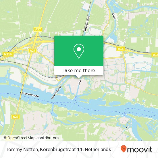 Tommy Netten, Korenbrugstraat 11 map