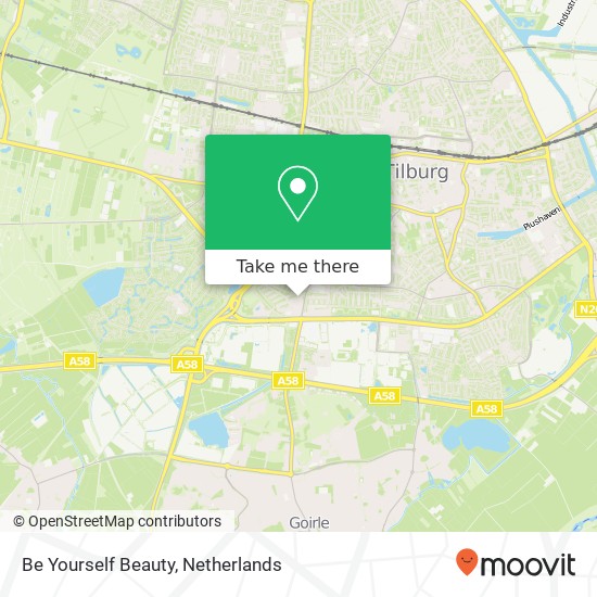 Be Yourself Beauty map