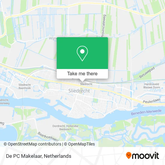 De PC Makelaar map