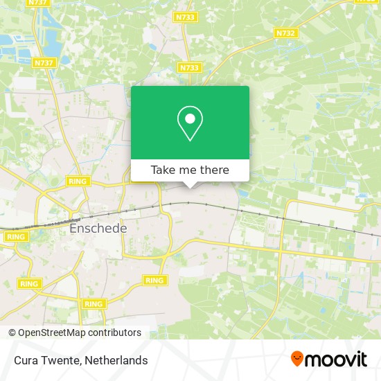 Cura Twente map