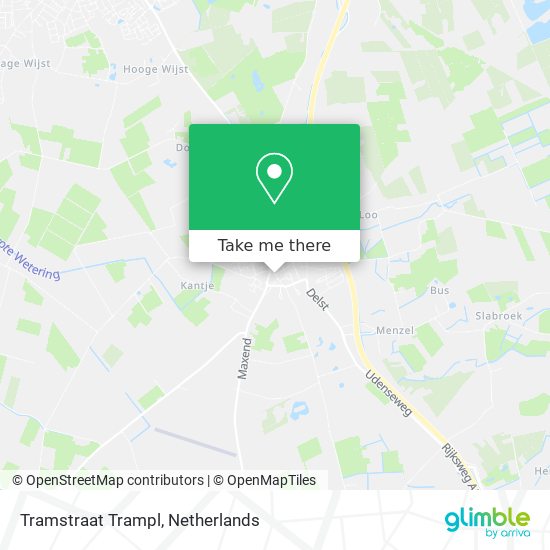 Tramstraat Trampl map