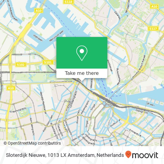 Sloterdijk Nieuwe, 1013 LX Amsterdam map