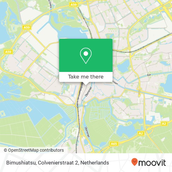 Bimushiatsu, Colvenierstraat 2 map