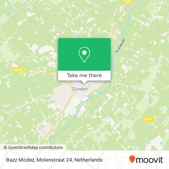 Bazz Modez, Molenstraat 24 Karte