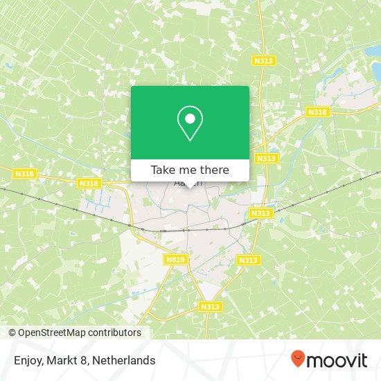 Enjoy, Markt 8 map