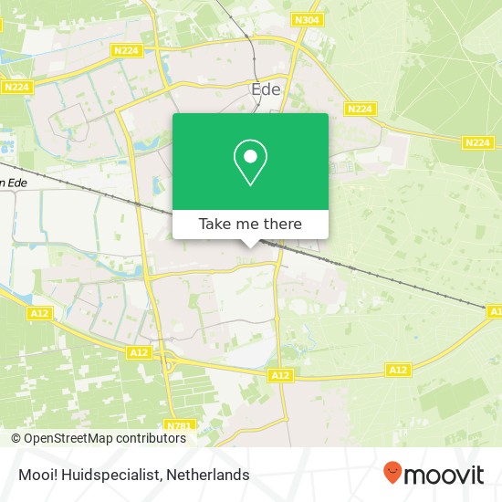 Mooi! Huidspecialist map