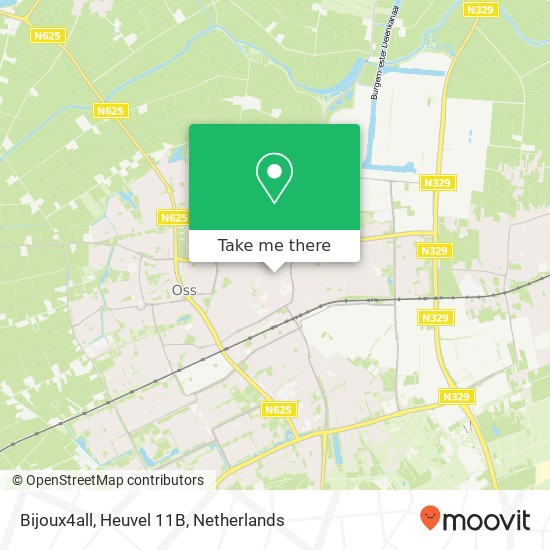 Bijoux4all, Heuvel 11B map