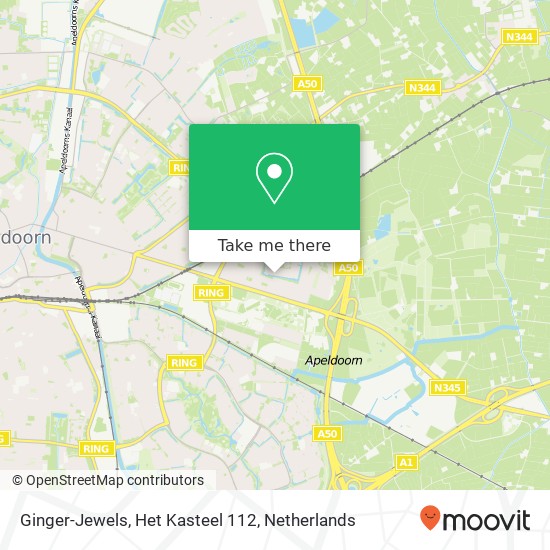 Ginger-Jewels, Het Kasteel 112 map