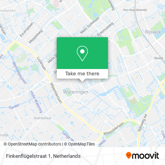 Finkenflügelstraat 1 Karte