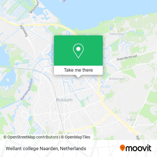 Wellant college Naarden map