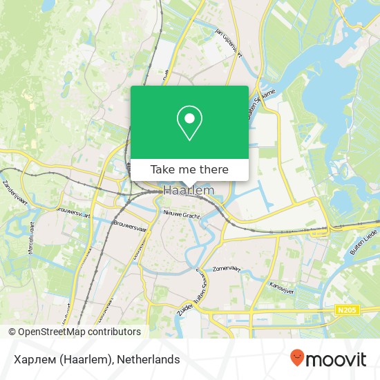 Харлем (Haarlem) Karte