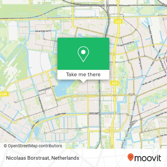 Nicolaas Borstraat Karte