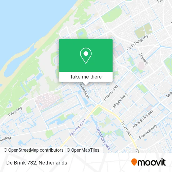 De Brink 732 map