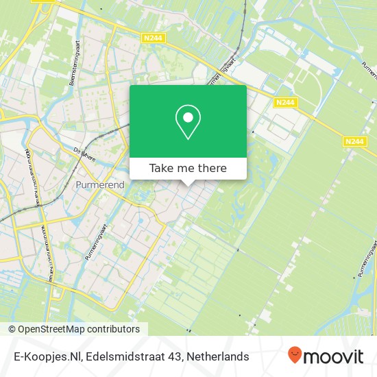 E-Koopjes.Nl, Edelsmidstraat 43 map