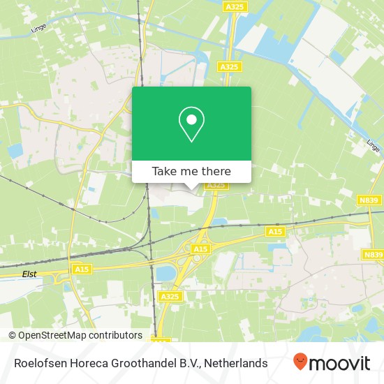 Roelofsen Horeca Groothandel B.V. map