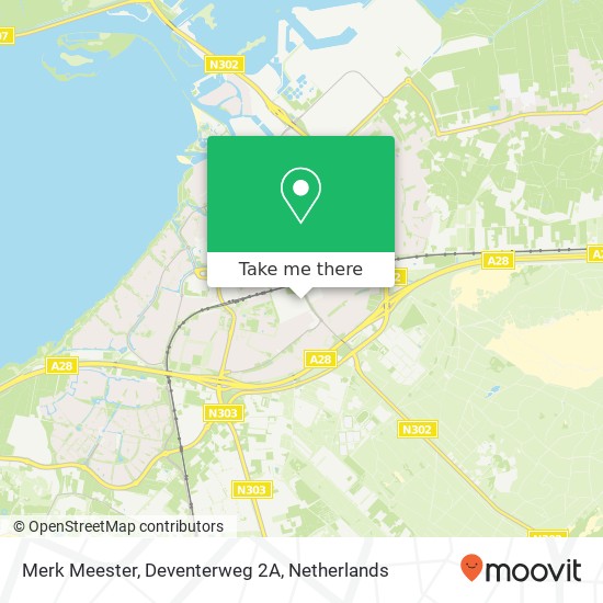 Merk Meester, Deventerweg 2A map