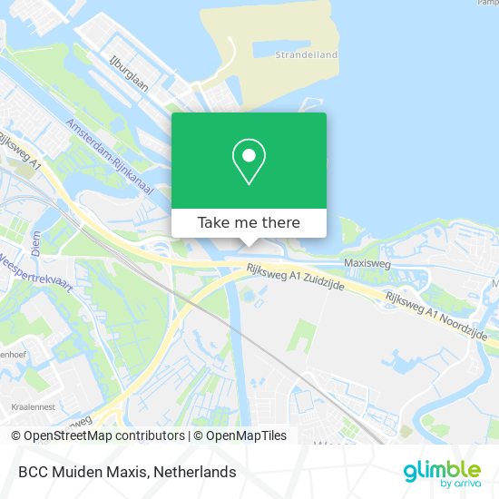how to get to bcc muiden maxis in muiden by bus light rail metro or train moovit