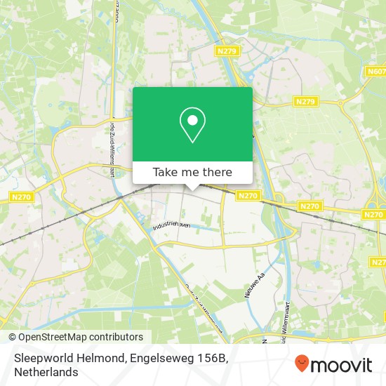 Sleepworld Helmond, Engelseweg 156B Karte