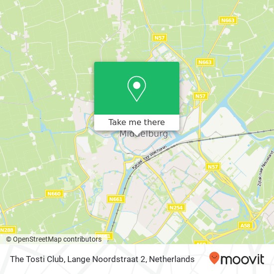 The Tosti Club, Lange Noordstraat 2 Karte